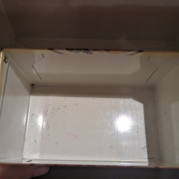 Vintage C.W. Post Cereal Recipe Card Box Tin Metal Advertising Kitchen Decor - Picture 3 of 12